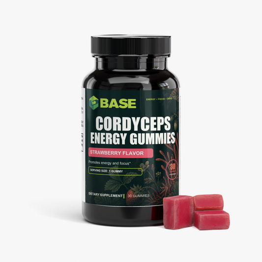 BASE Cordyceps Energy Gummies