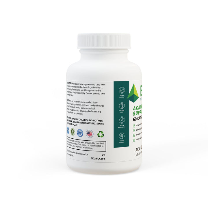 Acai Berry Complex Supplement (60 Capsules)