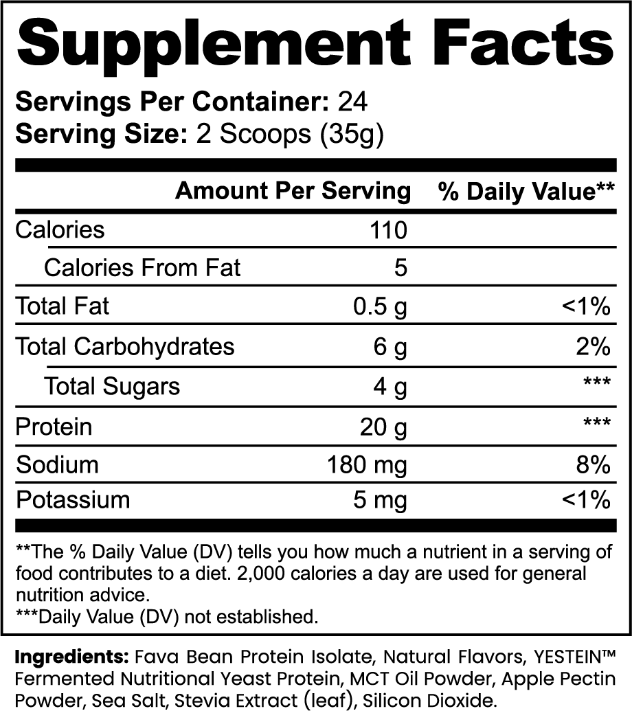 BASE Plant Protein — Vanilla