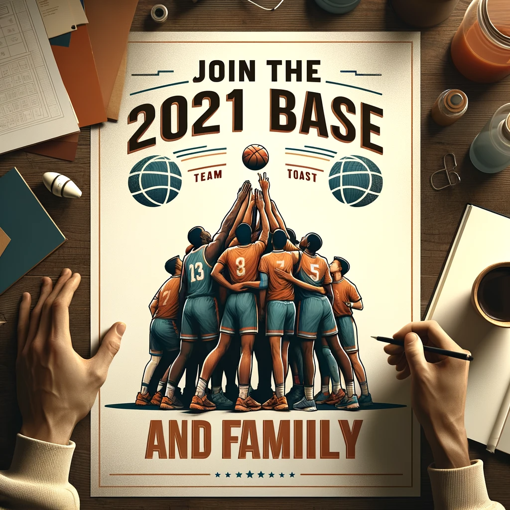 JOIN THE 2021 BASE TEAM AND FAMILY