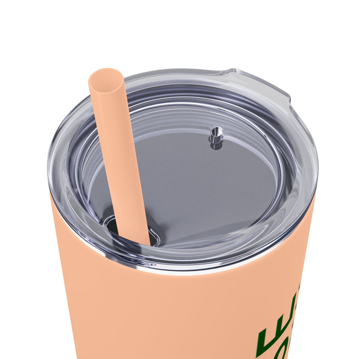 Skinny Tumbler with Straw, 20oz