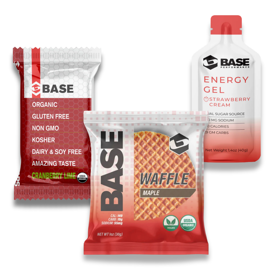 12 Gels + 12 Bars + 12 Waffles (Maple)