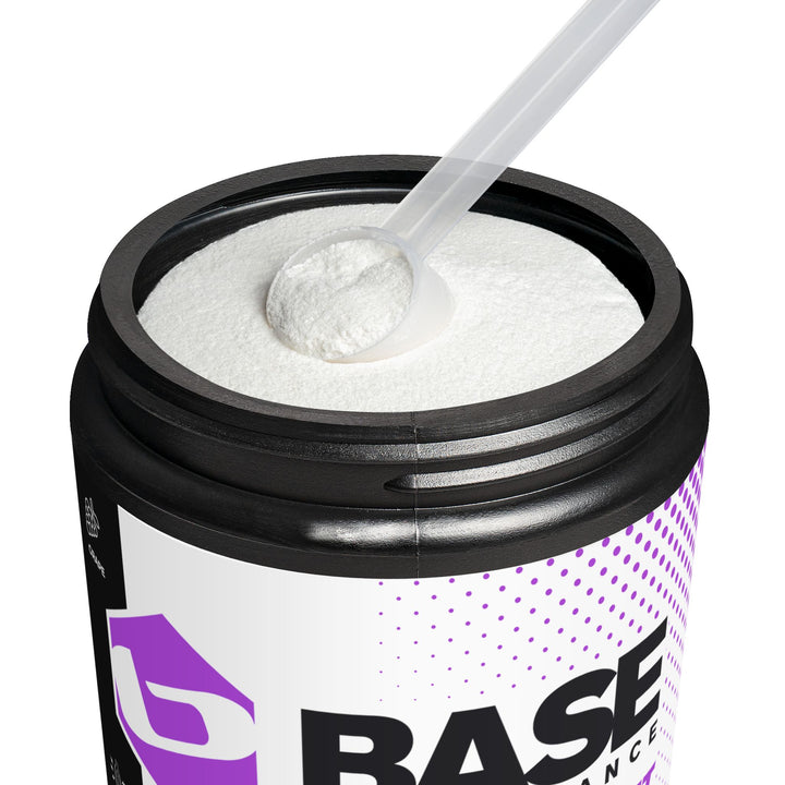 BASE BCAA Supplement, Grape (325g, 11.46oz, 50 servings)