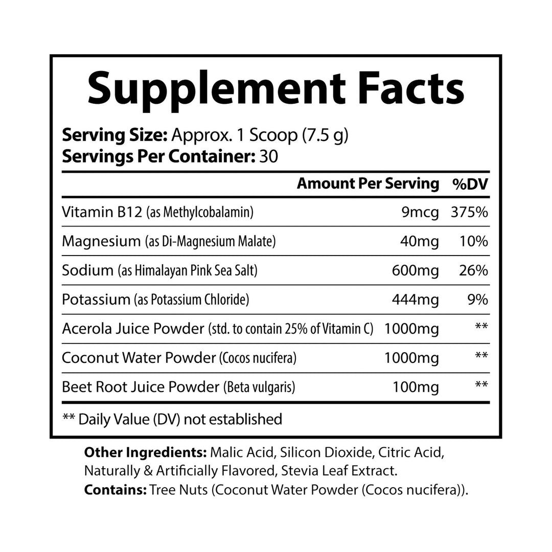 BASE ION + Select Electrolyte Supplement (225g, 7.9oz)