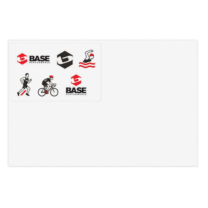 Sporty Sticker Sheet Bundle - 6pcs for Athletes and Fitness Lovers