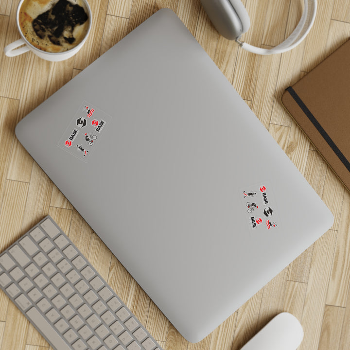 Sporty Sticker Sheet Bundle - 6pcs for Athletes and Fitness Lovers