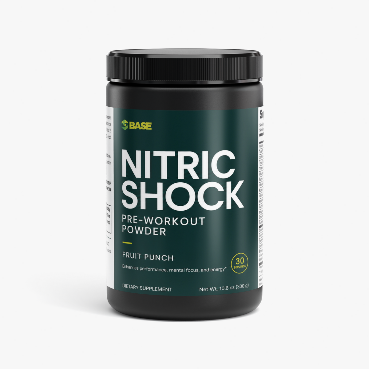 BASE Nitric Shock Pre-Workout — Fruit Punch