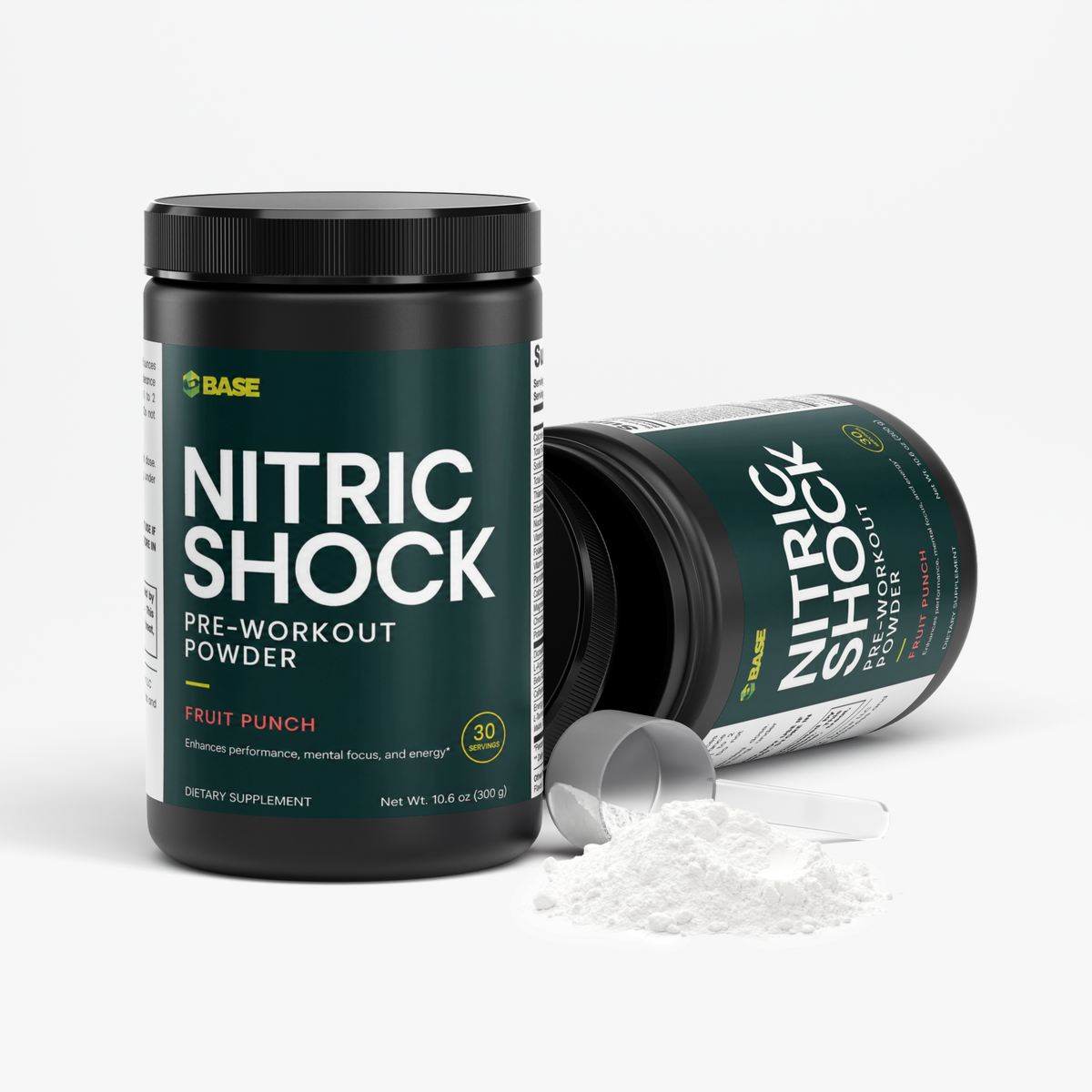 BASE Nitric Shock Pre-Workout — Fruit Punch