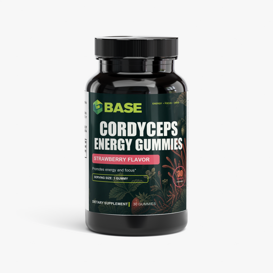 BASE Cordyceps Energy Gummies