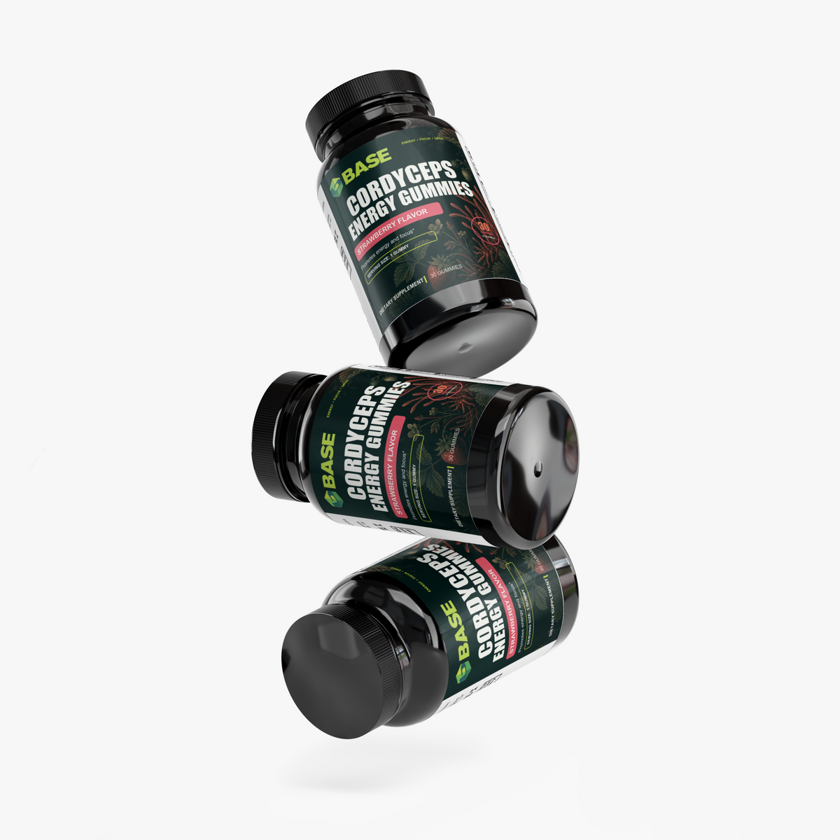 BASE Cordyceps Energy Gummies