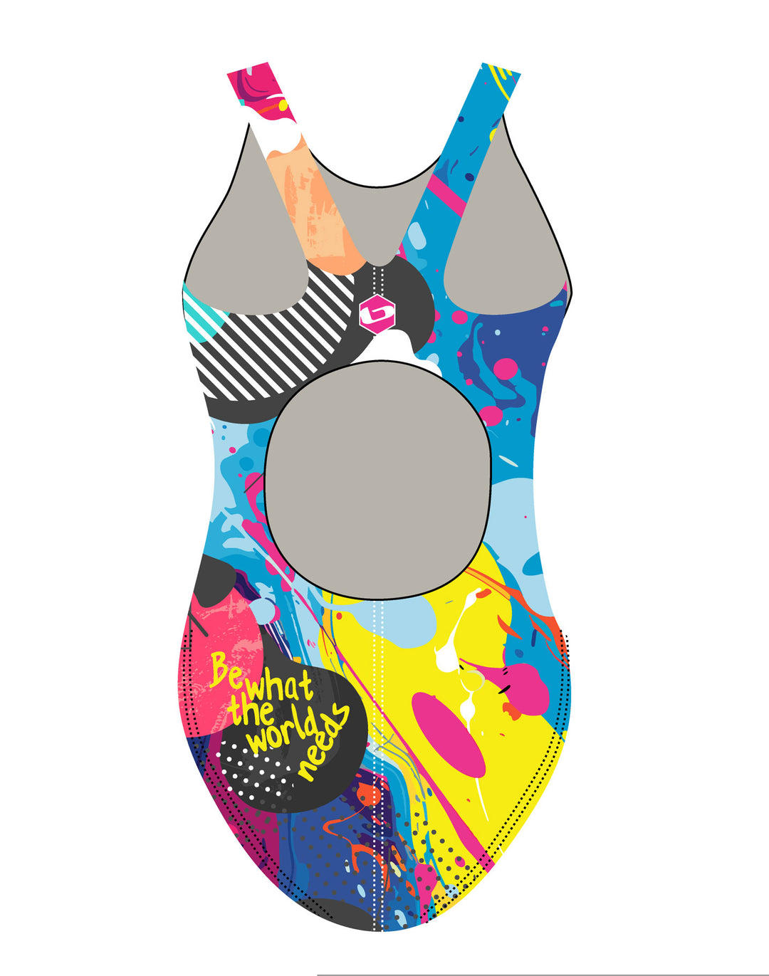 2025 TEAM - FEMALE ONE PIECE SWIMSUIT