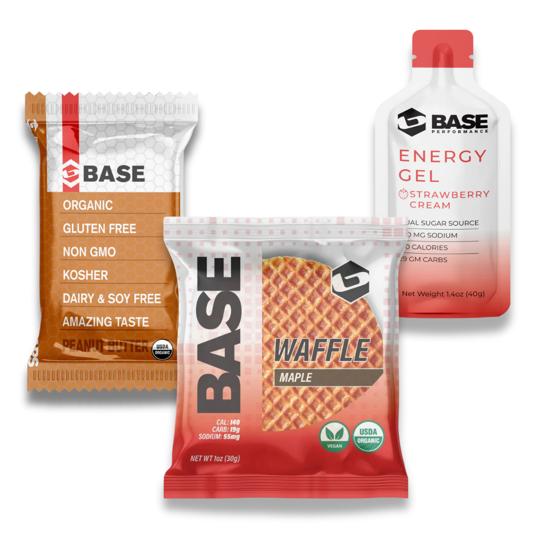 12 Gels + 12 Bars + 12 Waffles (Maple)