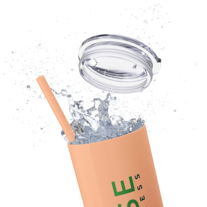 Skinny Tumbler with Straw, 20oz