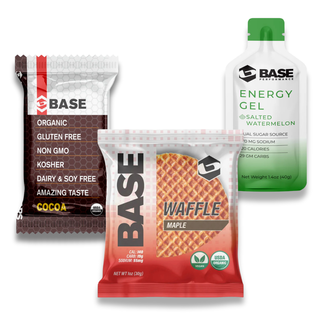 12 Gels + 12 Bars + 12 Waffles (Maple)