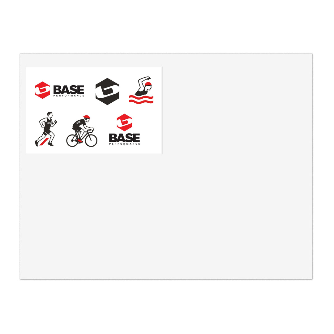 Sporty Sticker Sheet Bundle - 6pcs for Athletes and Fitness Lovers