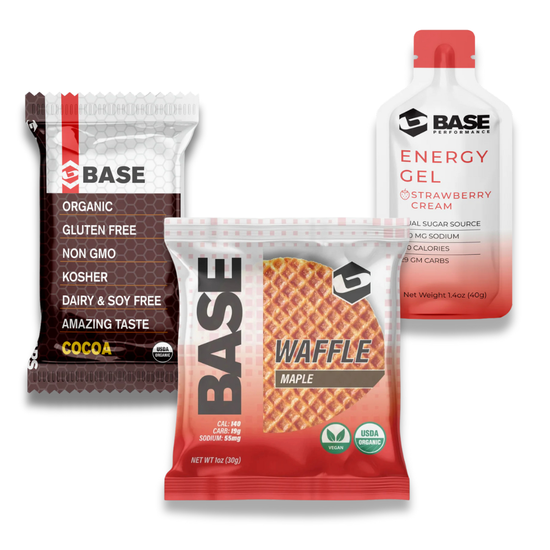 12 Gels + 12 Bars + 12 Waffles (Maple)