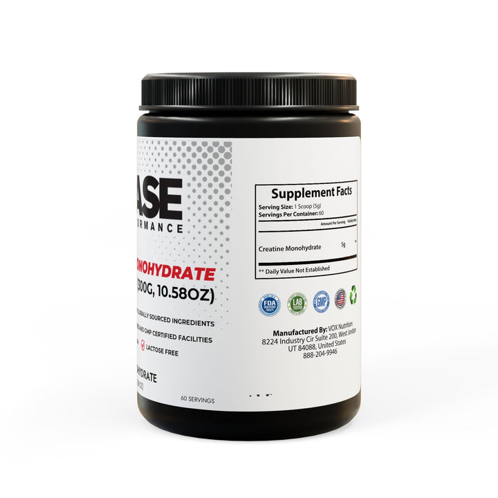 Creatine Monohydrate Supplement (300g, 10.58oz)