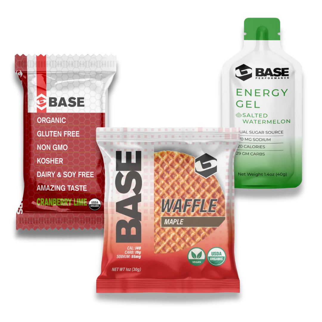 12 Gels + 12 Bars + 12 Waffles (Maple)