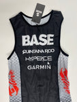 MENS TRI TOP BLACK/RED SPONSOR