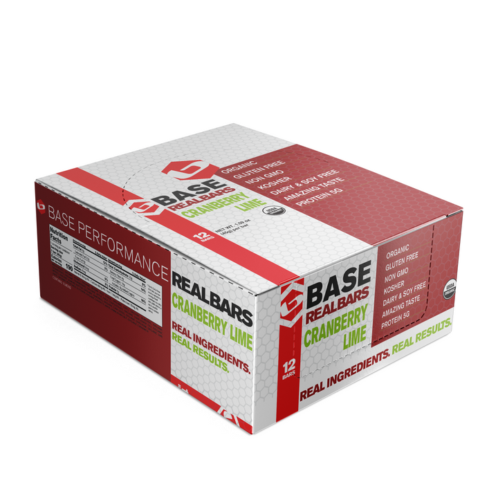 BASE Bars in Cranberry Lime (24 PACKS)