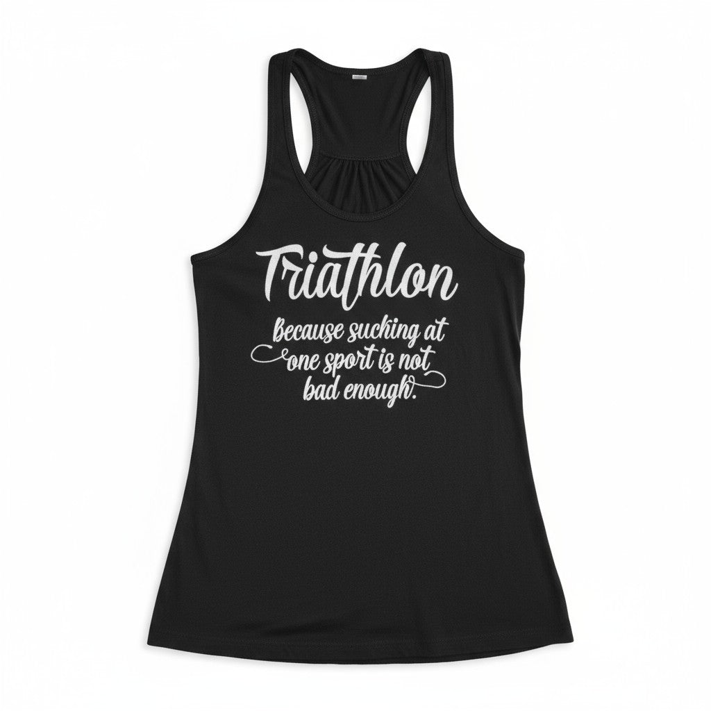 BASE Women's Tank — "Sucking At One Sport"