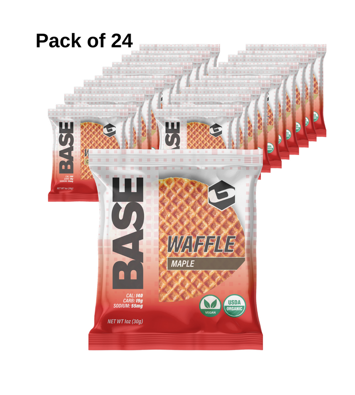 BASE WAFFLES in Maple (24 Pack)
