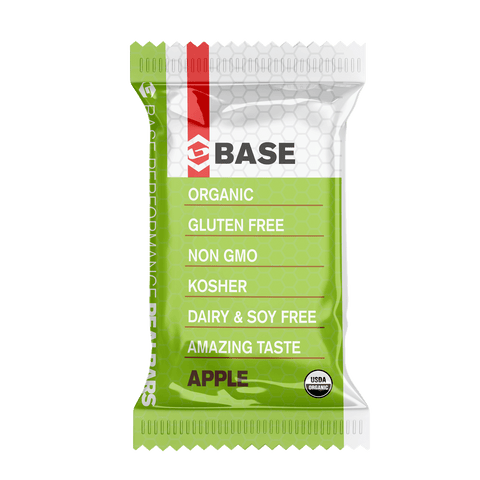 BASE Real Bars - Apple - Apples / Dates / Quinoa / Honey / Chia